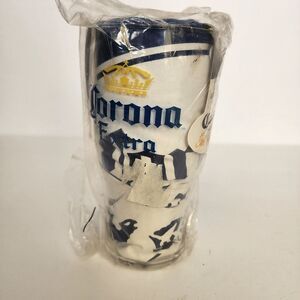 3 For $18 Bio World Corona Extra T-shirt And Tumbler Gift Set NWT Size Medium